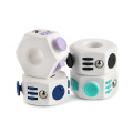 Relieve Stress Cube Fidget Ring Magic Finger Ring Anti Stress Cube Decompression Fidget Toy Desk Toys